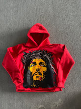 Load image into Gallery viewer, “RED” JESUS HOODIE
